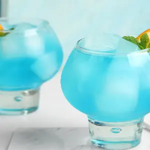 The Blue Lagoon: Electric Color, Easy Citrus Lift