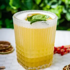 The Gin Basil Smash: Botanical Snap with Fresh Basil